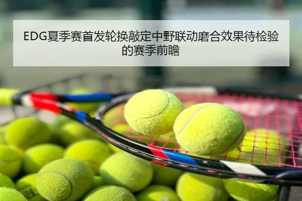 EDG夏季赛首发轮换敲定中野联动磨合效果待检验的赛季前瞻